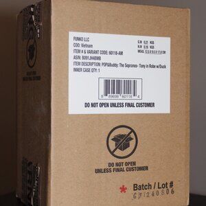 Funko Pop Tony Soprano in Robe with Duck- Amazon Exclusive- Sealed Boxes